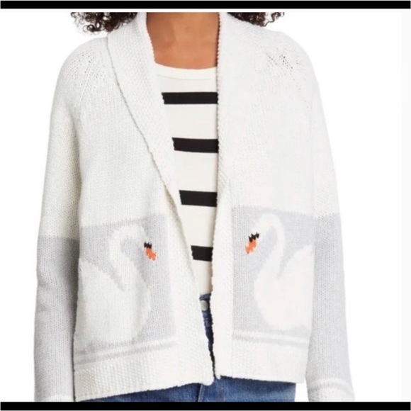 The Great. Swan Cardigan Sweater - Picture 1 of 9